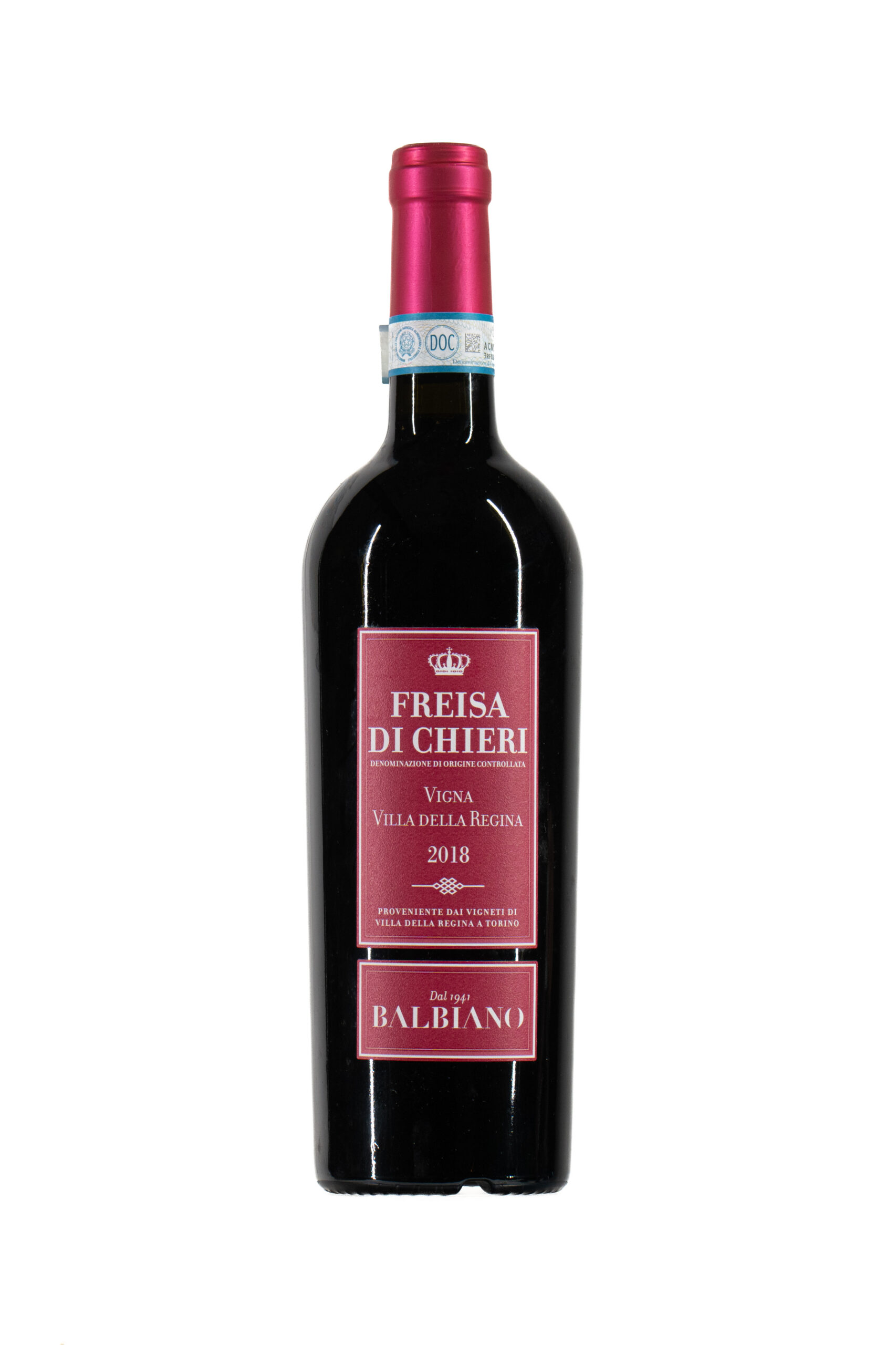 Freisa di Chieri DOC - Vigna Villa della Regina - BALBIANO MELCHIORRE S.N.C.